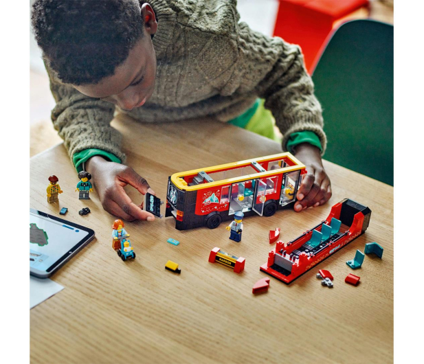 LEGO CITY 60407 Czerwony, piętrowy autokar - 1248595 - zdjęcie 11